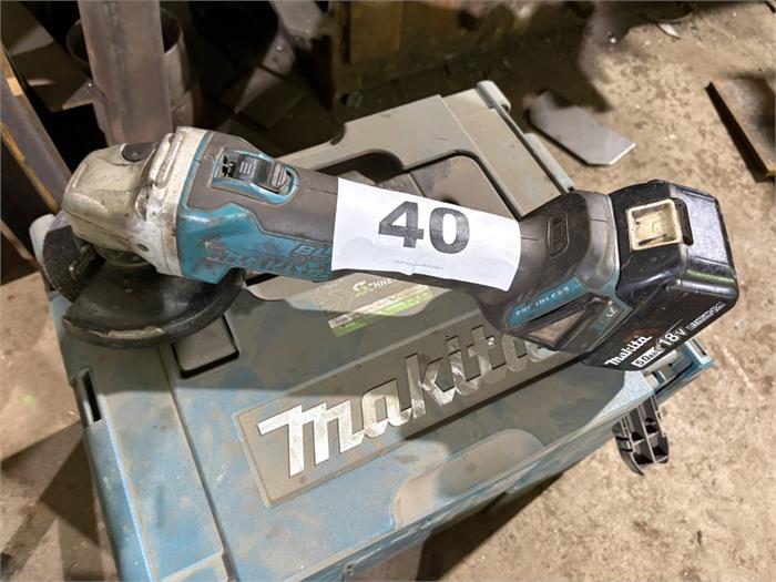 Akku-1-Hand-Winkelschleifer Makita